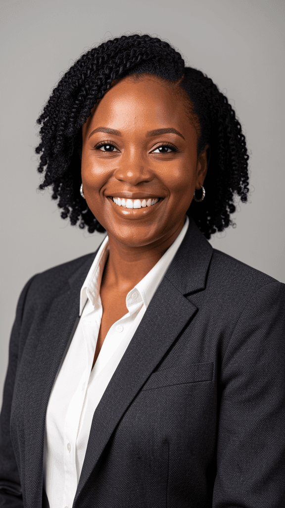 Education professional headshot example