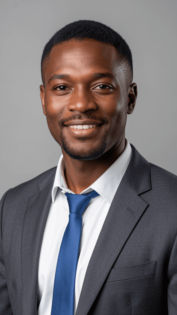 Technology professional headshot example